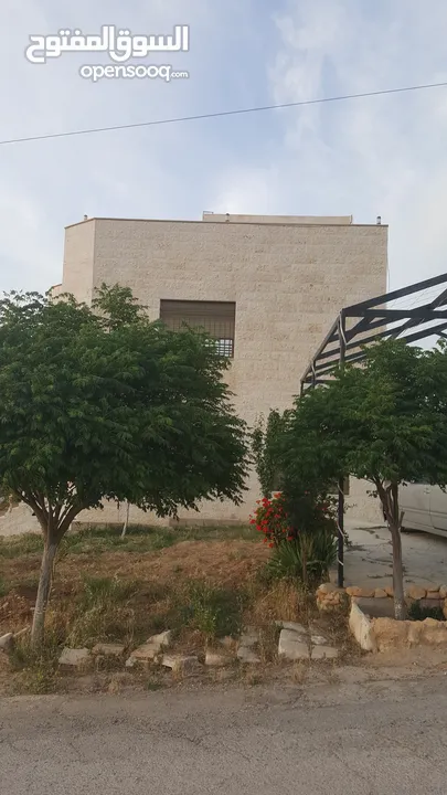 فيلا مميزه ومطلة و مخدومة   علا شارعين للبيع للبيع السعر جيد جدا