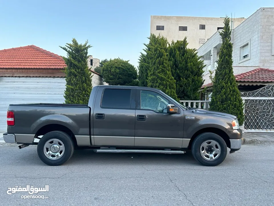 فورد  F150 موديل 2006 فل  عدا الفتحه لون فيراني غرفه جلد بيج فحص كامل 7 جـــــــــــــــــــــــيد