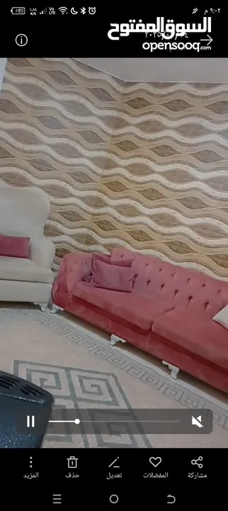 طقم كنب شبه جديد