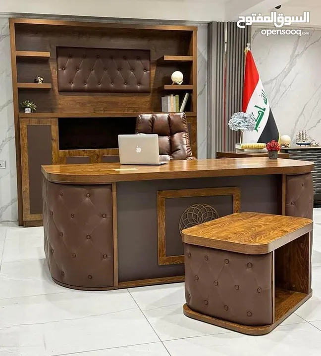 تصاميم المكاتب العصرية خشب لامينت الأصلي المستورد تفصيل مميز بأحدث الأشكال