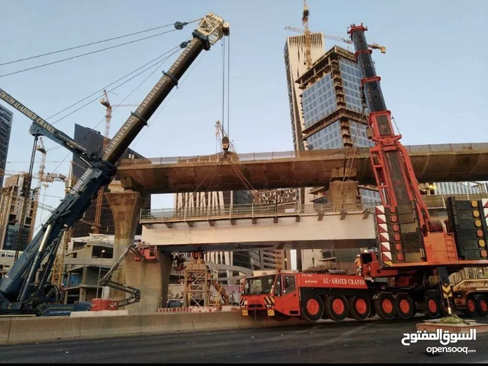 تأجير كرينات   ‏Renting large cranes