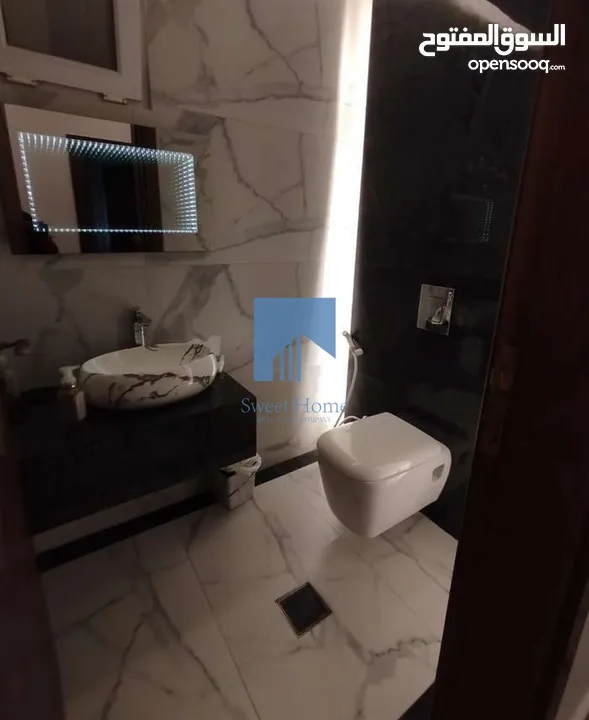 شقة مفروشة فاخرة للبيع في أم أذينة طابق اول 85م تشطيب سوبر ديلوكس