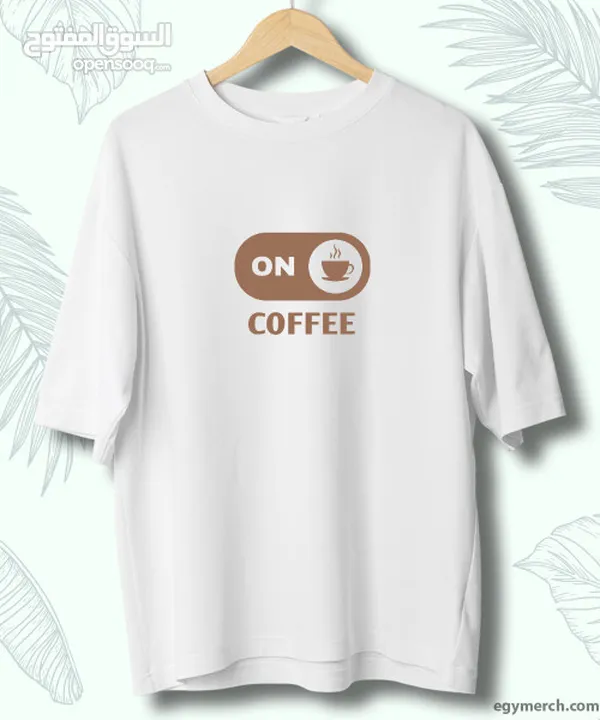 تيشيرت اوفر سايز coffee