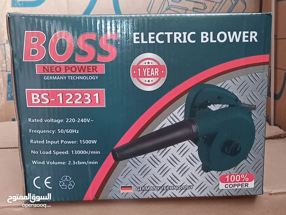 BOSS CORDLESS CAR WASHING GUN بوس مسدس غسيل السيارات اللاسلكي