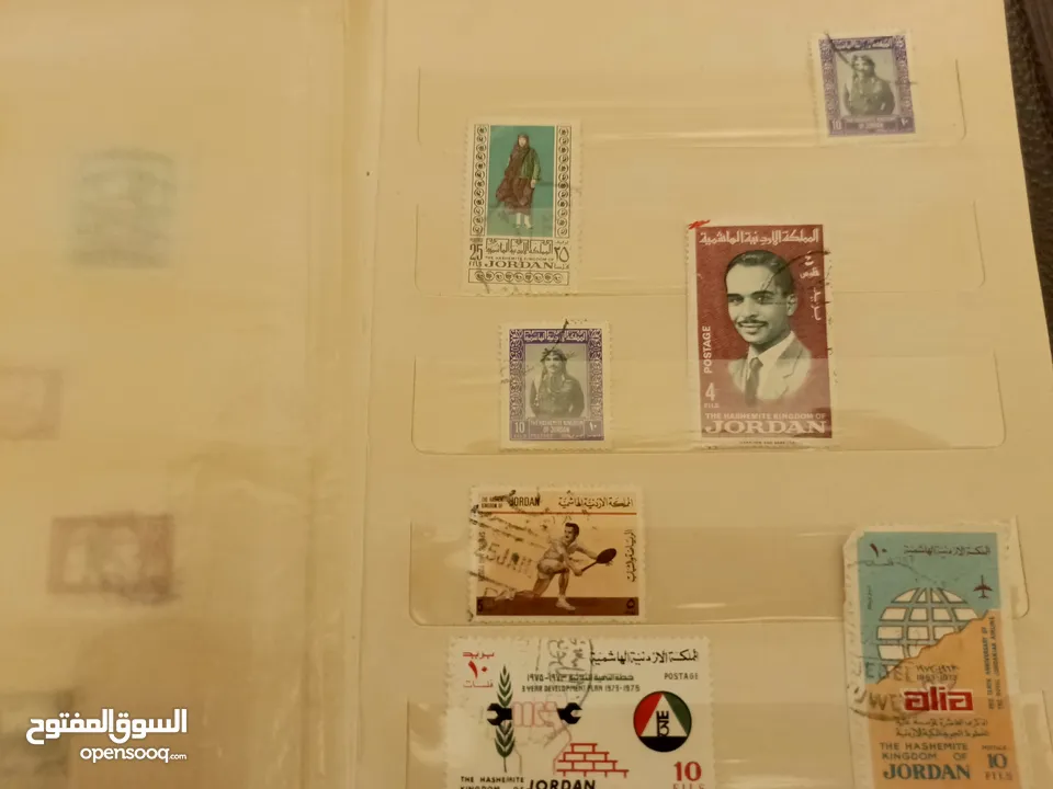 طوابع بريدية قديمة