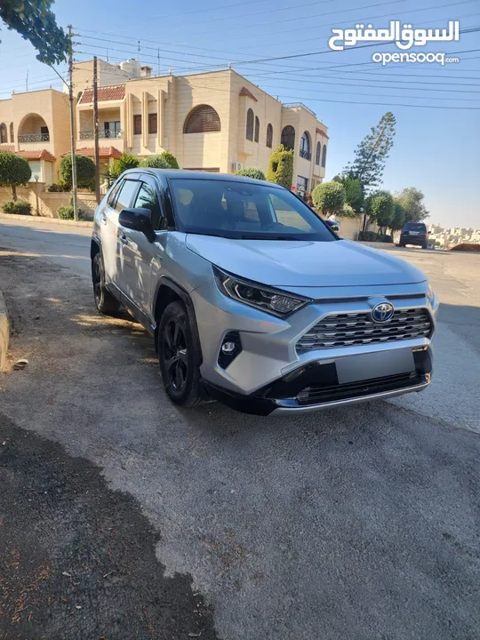 تويوتا راف فور موديل 2020 بلاك ادشن جمرك جديد بحالة الوكاله للبيع