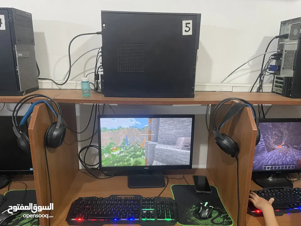 كمبيوترات لمحل العاب كامل