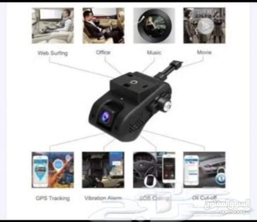 كاميرا مراقبة السيارات .. داش كام ماركه ( JIMI CARE&SHARE ) موديل JC 400 A VISION CAM