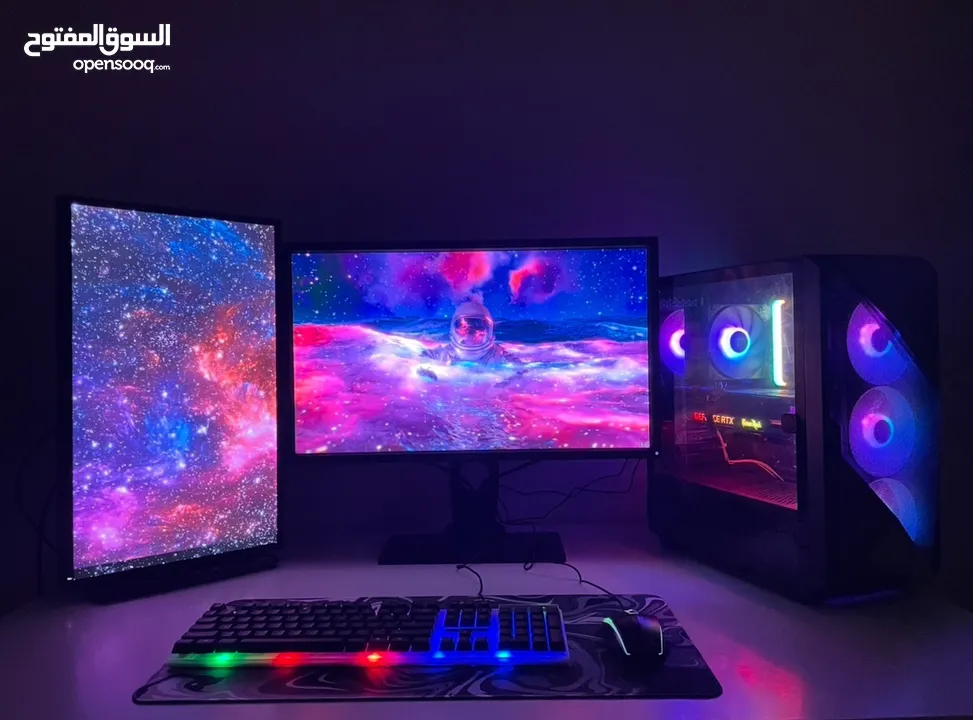 USED LIKE NEW GAMING SET UP i5 12400F & RTX 3060 TI