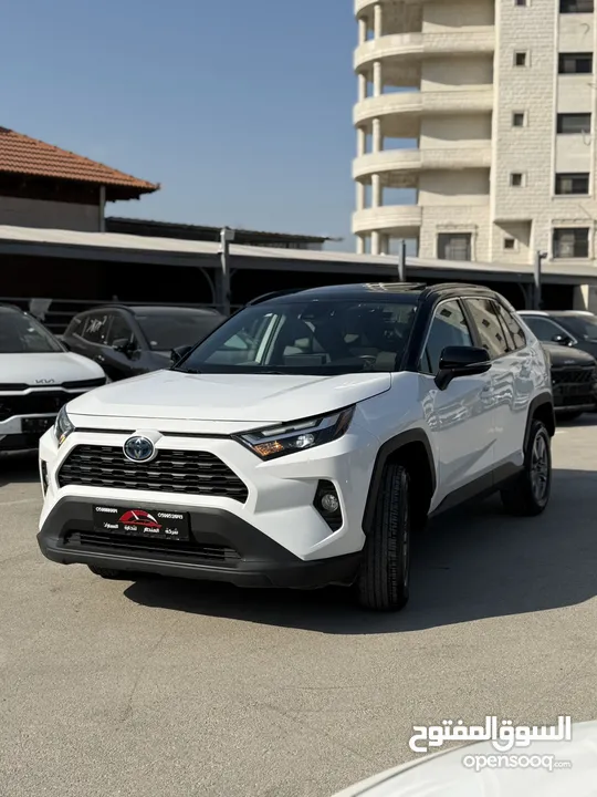 تويوتا RAV4 ترخيص 2022 محرك 2500 هايبرد جير أوتوماتيك 296 حصان