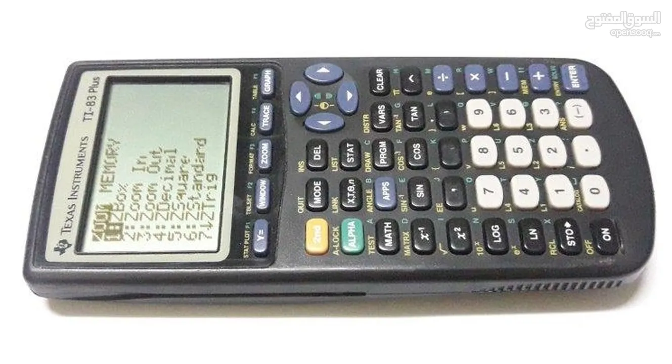 الة حاسبة متطورة texas instruments ti-83 plus