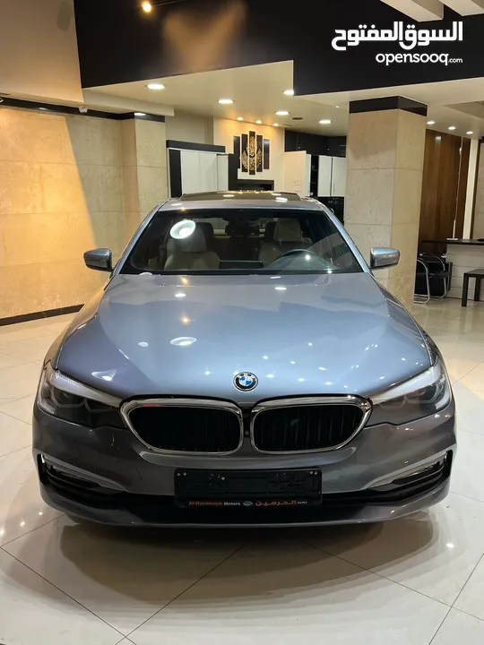 BMW 530i 2017 وارد شركه ابو خضر مالك اول فحص كامل بحاله الوكاله