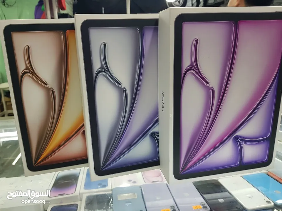 Ipad Air 6 11 انش بمالعج M2 جديد بسعر مميز