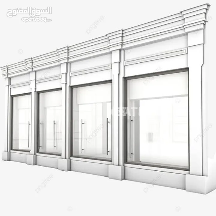 محلات للايجار في برقين  شارع رئيسي