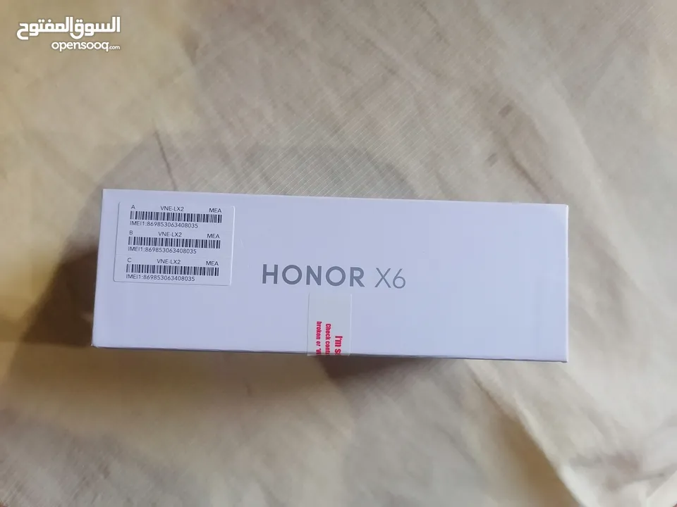 Honor x6 جديد لم يستعمل