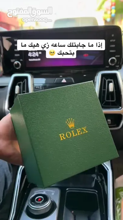 رولكس نسخة نخب اول  وصلت لـ  ساعات رولكس رجالية درجة و خامة ممتازة محرك ياباني بضمان سنة