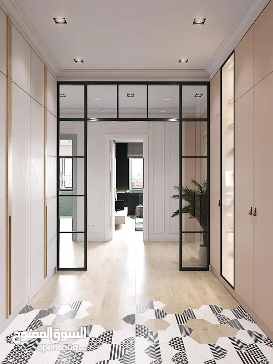 تصميم داخلي 3D وإشراف وتنفيذ