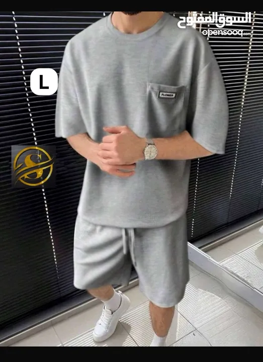 بيجامة شورت رجالي  الخامة قطنية  مقاسات L/Xl/2X/3X اوزان من 50 ل 85 كيلو