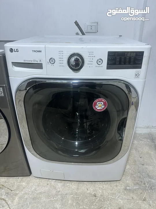 غسالات الجي وسامسونج