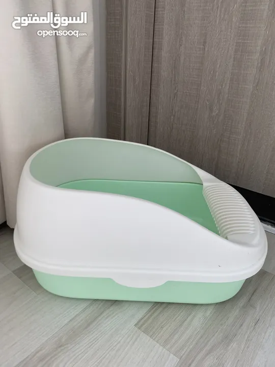 Litter box used once only