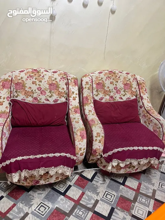 طقم كنب نظيف