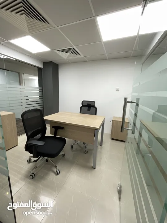 Fully furnished and Serviced office space for flexible rental terms