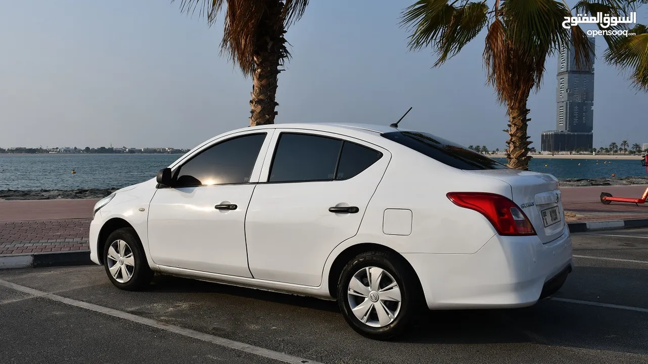 Nissan-Sunny-2020 (White Colour, Good Condition, ABS, GCC) Daily weekly and monthly Rental Available