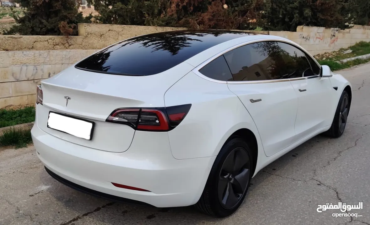 تسلا 3 2020 standard plus فحص 92% كلين من دون حوادث نهائي