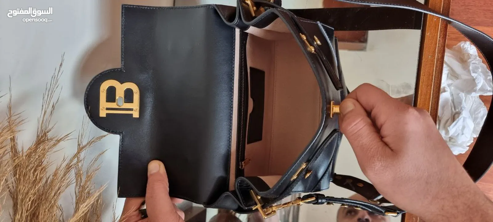 authentic women balmain bag شنطه بالمن اوريجينال