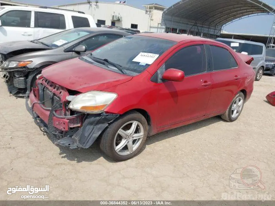 *‏#تويوتا_يارس_2011_فل*  *#Toyota_Yaris_2011_Red_1.5L*  *#وارد_امريكا*