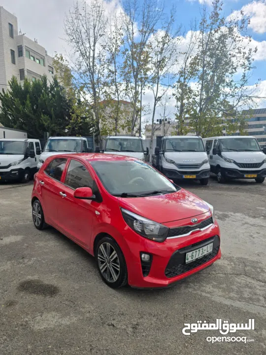 كيا مورننك 2017 فل عدا فتحه مطور 1000