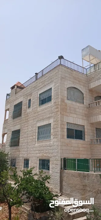 ارض زراعية خصبه مع فيلة ثلاث طوابق مع توابعها