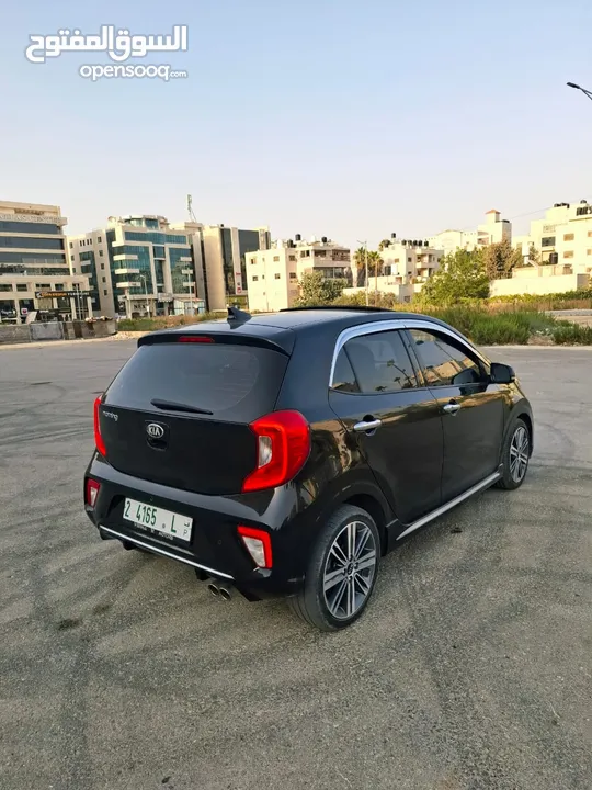 كيا مورنينج 2020 GT line  فل إضافات فتحة سقف