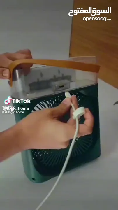 (مروحة التكييف المحمول)