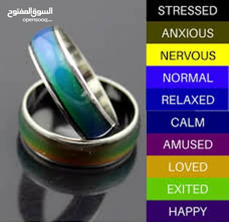 خاتم المتغير لونه حسب المزاج