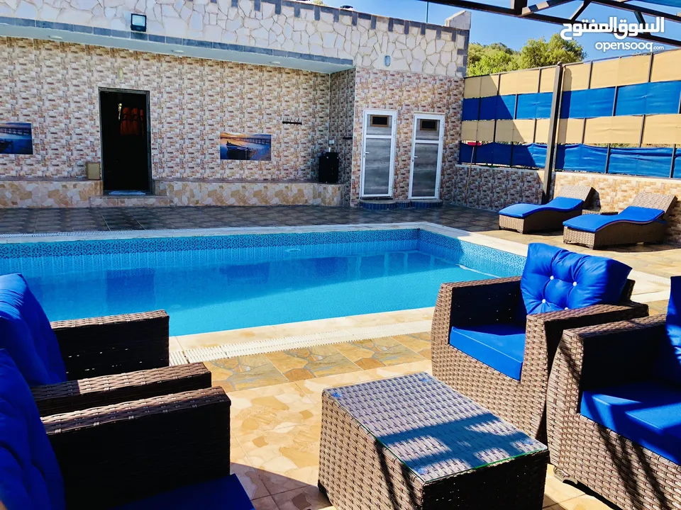 مزرعة بيرين قريبه على عمان والزرقاء