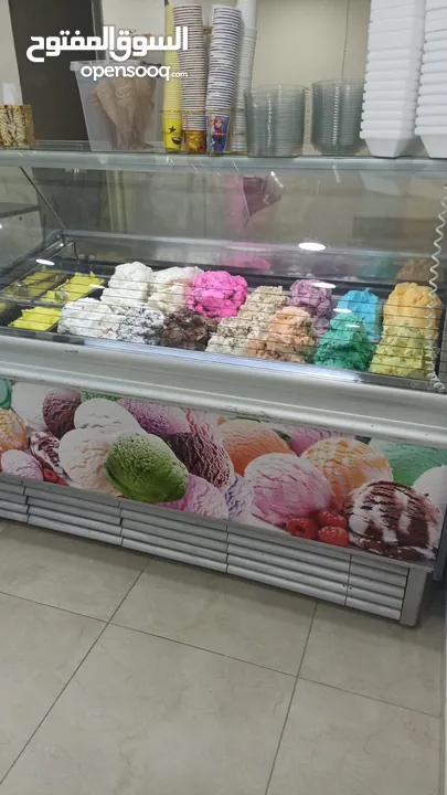 ثلاجة ايس كريم للبيع