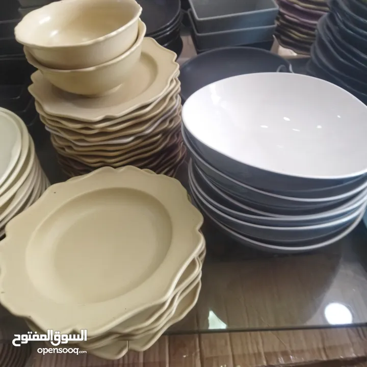 شروة صحون بورسلان للبيع بسعر مغري جدا