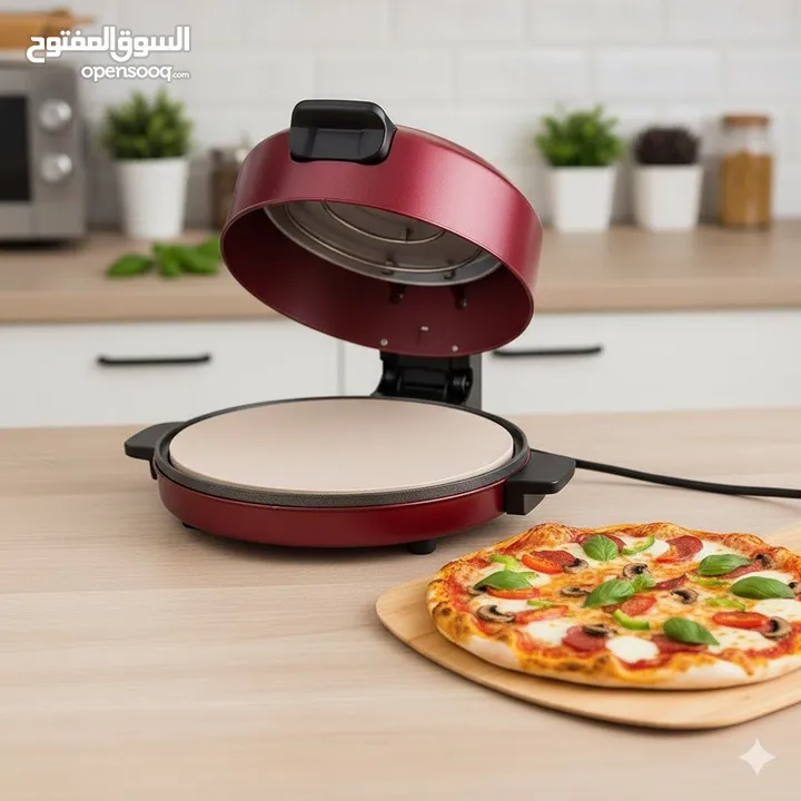 خبازة ميغا Mega Pizza Baker – سر البيتزا المقرمشة في بيتك متوفرة بـ 3 أحجام (30 – 40 – 45 سم)