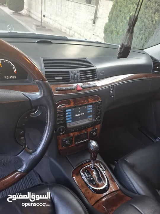 غواصه لارج موديل 2005 S500 بحاله الوكاله ترخيص قليل و مواصفات كامله فحص كامل