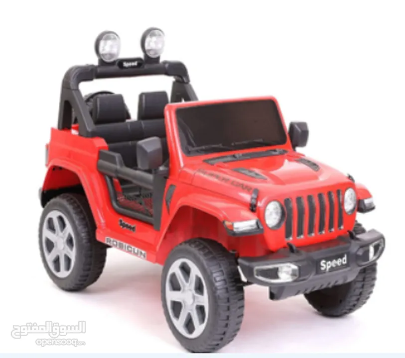 سيارة اطفال جيب رانجلر كهربائي