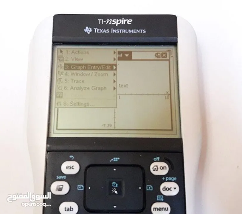 الة حاسبة علمية متطورة For SAT ACT AP IB  Texas Ti - Nspire CE