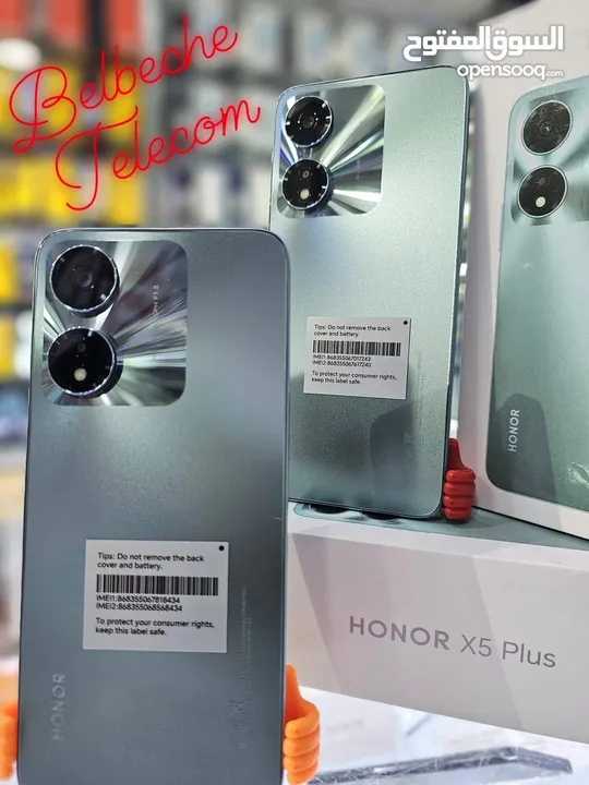 مستعمل اخو الجديد Honer X5plas رام 6 جيجا 64 أغراضة والكرتونه الأصلية متوفر توصيل