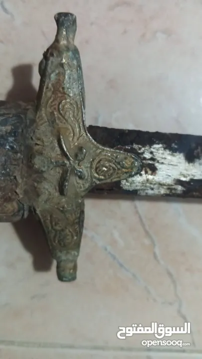 خنجر طول40 سانتي عثماني وجد في فلسطين بيت لحم اثري وقديم