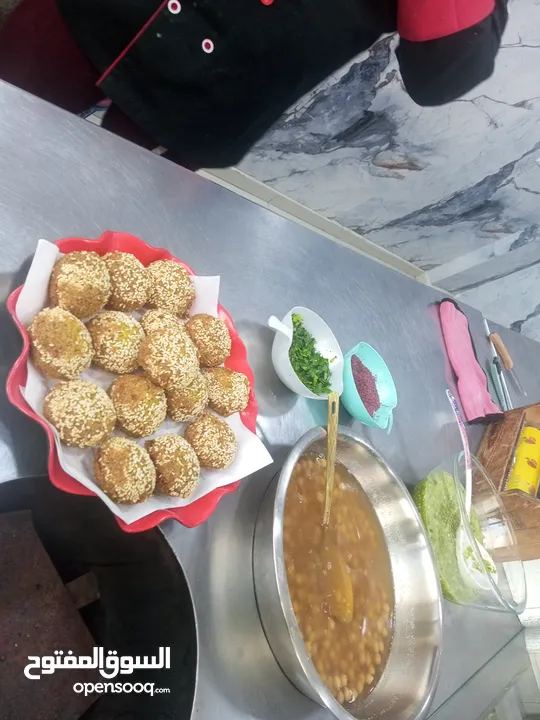 مطعم للبيع في المشيرفه حي الفاخوره حمص فول فلافل