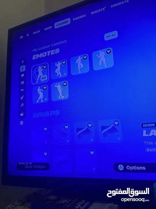 بيع حساب فورت نايت ب 170
