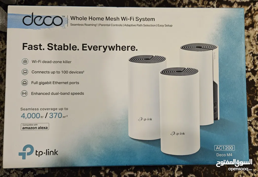 TP-Link Deco M4 (3-pack) used