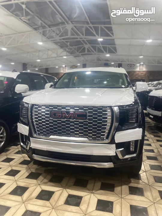 حصريا فقط لدى شركة الخليج العربي GMC DENALI 2024 زيرو فول مواصفات مرقم كامل و ضمان شركة ب(سعر مميز )