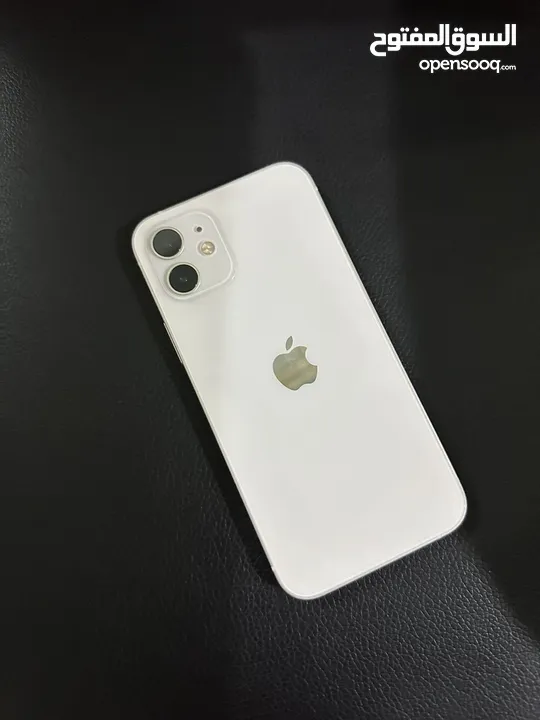 iPhone 12 white used like new 64 gb