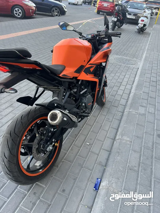 دراجة RC 390 للبيع أو بدل ع سيارة ك دفعة